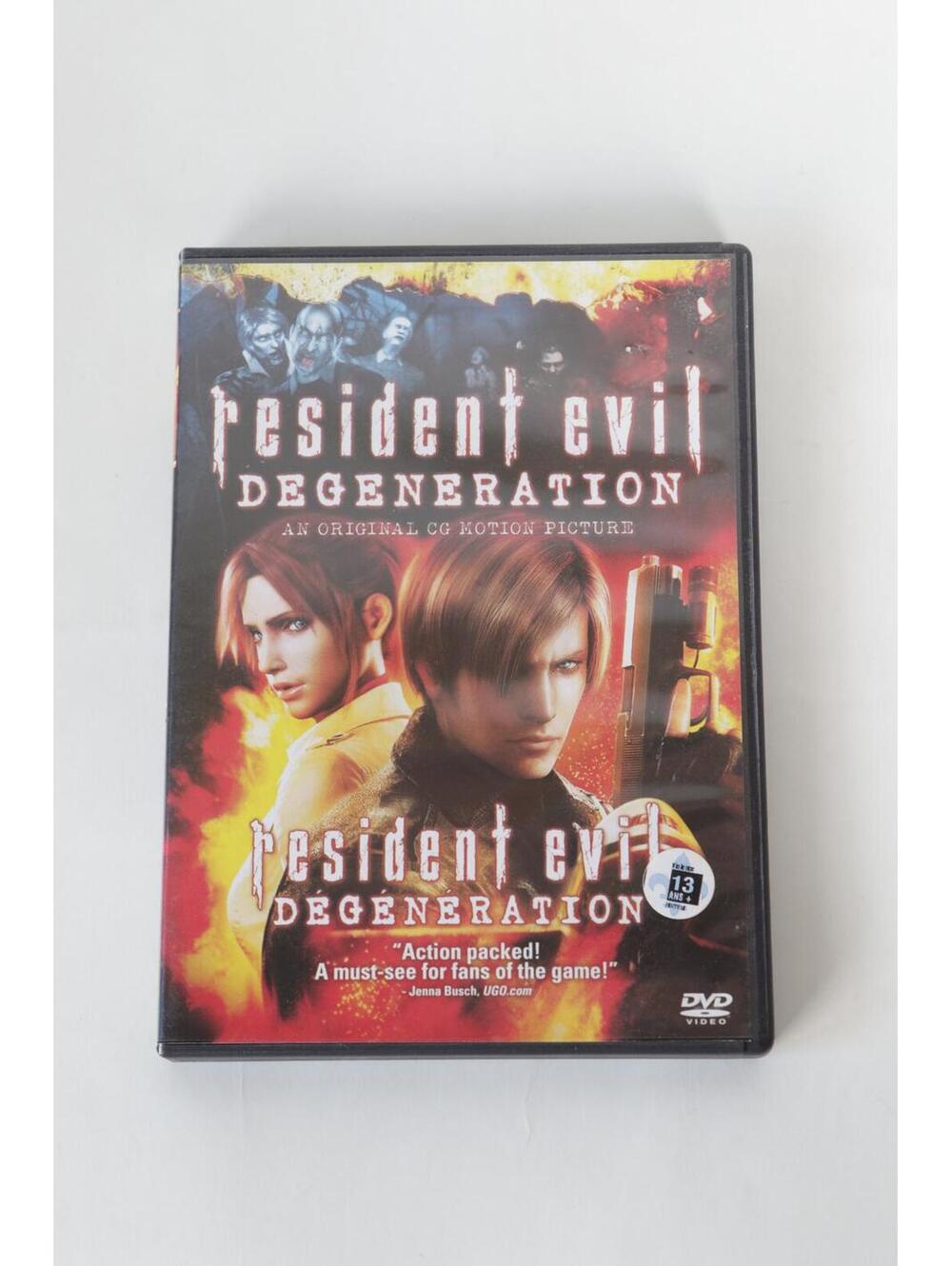 Sony Pictures Resident Evil Degeneration Motion Picture DVD